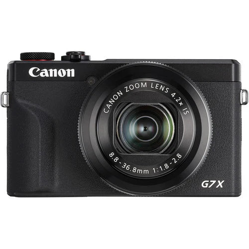 Canon PowerShot G7 X Mark III Black – 20.1MP 4K Vlogging Camera with Wi-Fi & Bluetooth