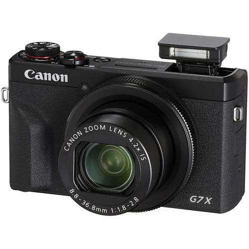 Canon PowerShot G7 X Mark III Black – 20.1MP 4K Vlogging Camera with Wi-Fi & Bluetooth
